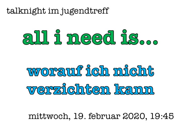 Mehr über den Artikel erfahren TALKNIGHT VOM 19. FEBRUAR 2020