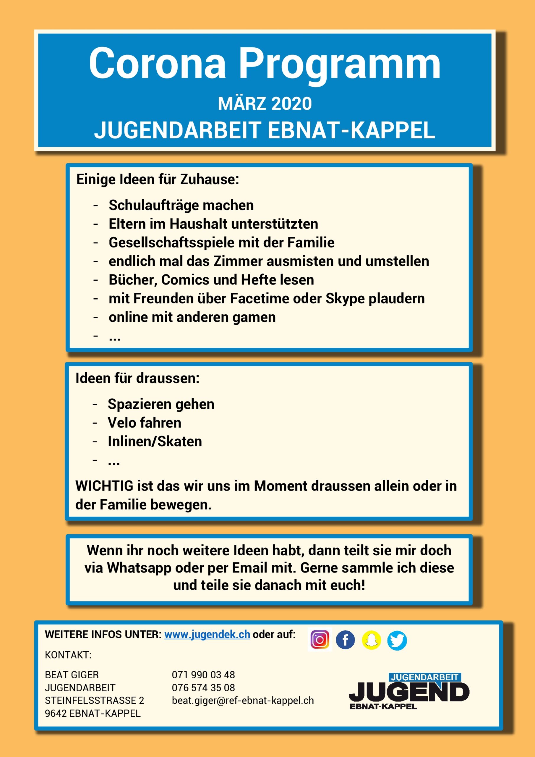 Mehr &uuml;ber den Artikel erfahren CORONA PROGRAMM