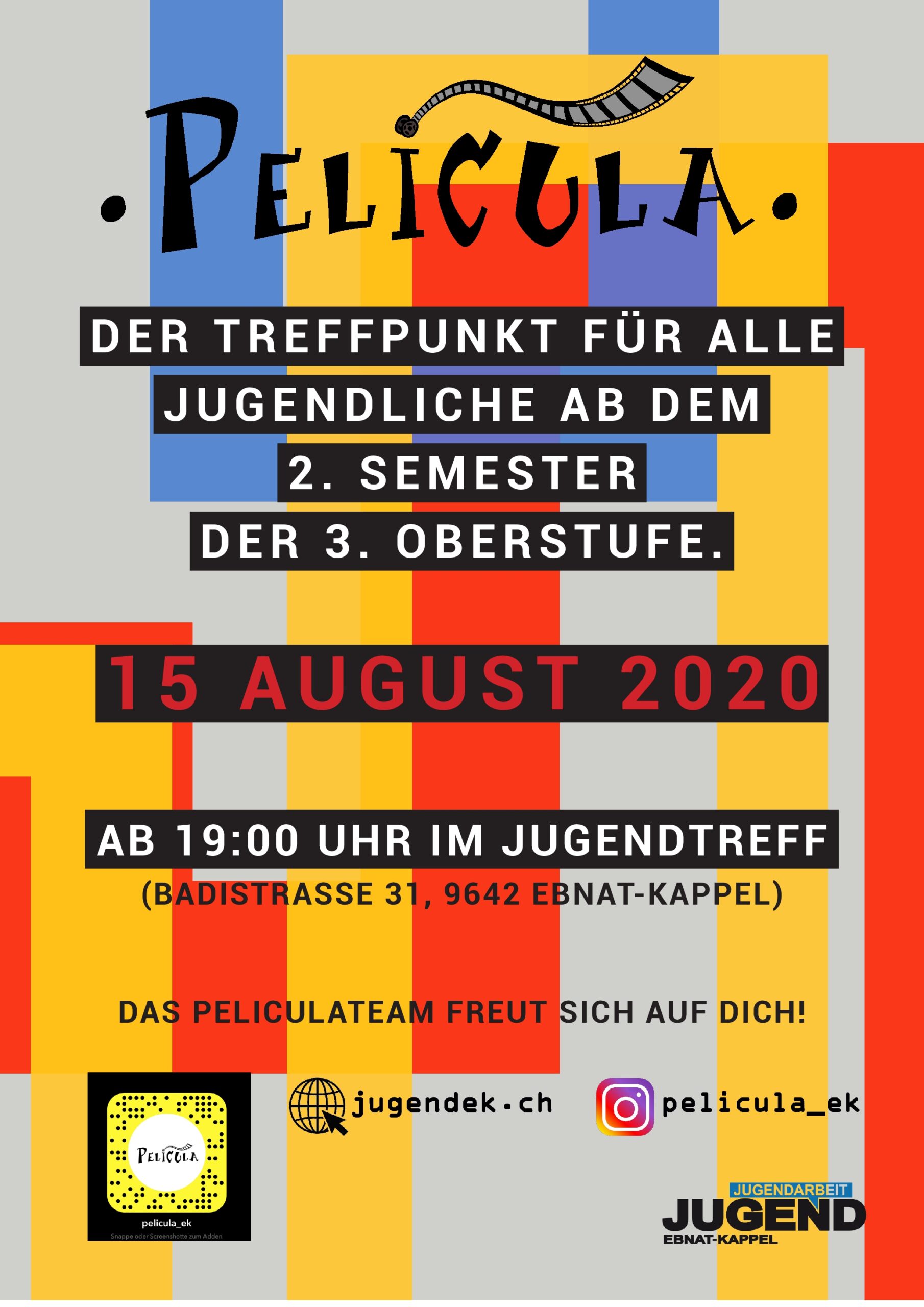Mehr über den Artikel erfahren PELÍCULA IM AUGUST 2020