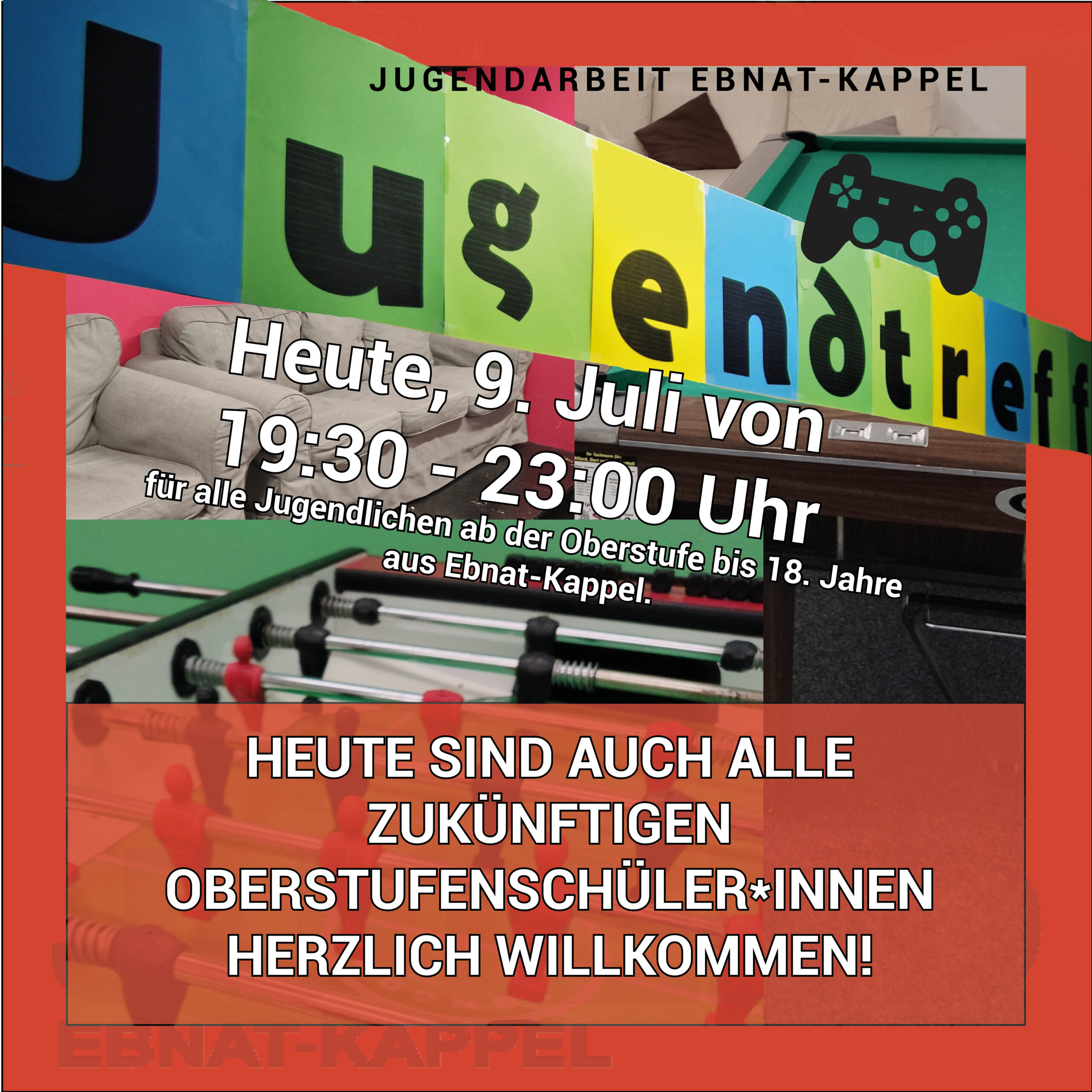 Du betrachtest gerade JUGENDTREFF VOM 9. JULI