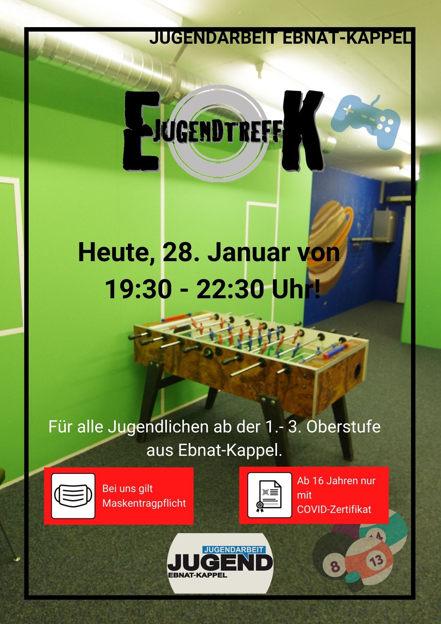 Du betrachtest gerade JUGENDTREFF VOM 28. JANUAR 2022