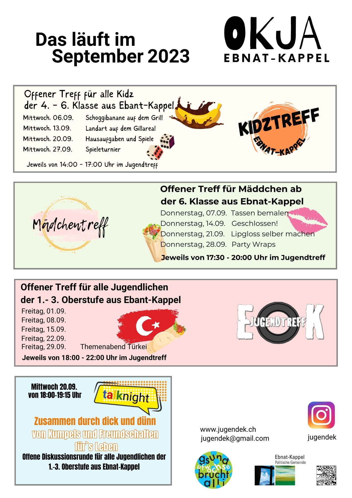 Du betrachtest gerade Monatsprogramm 2023