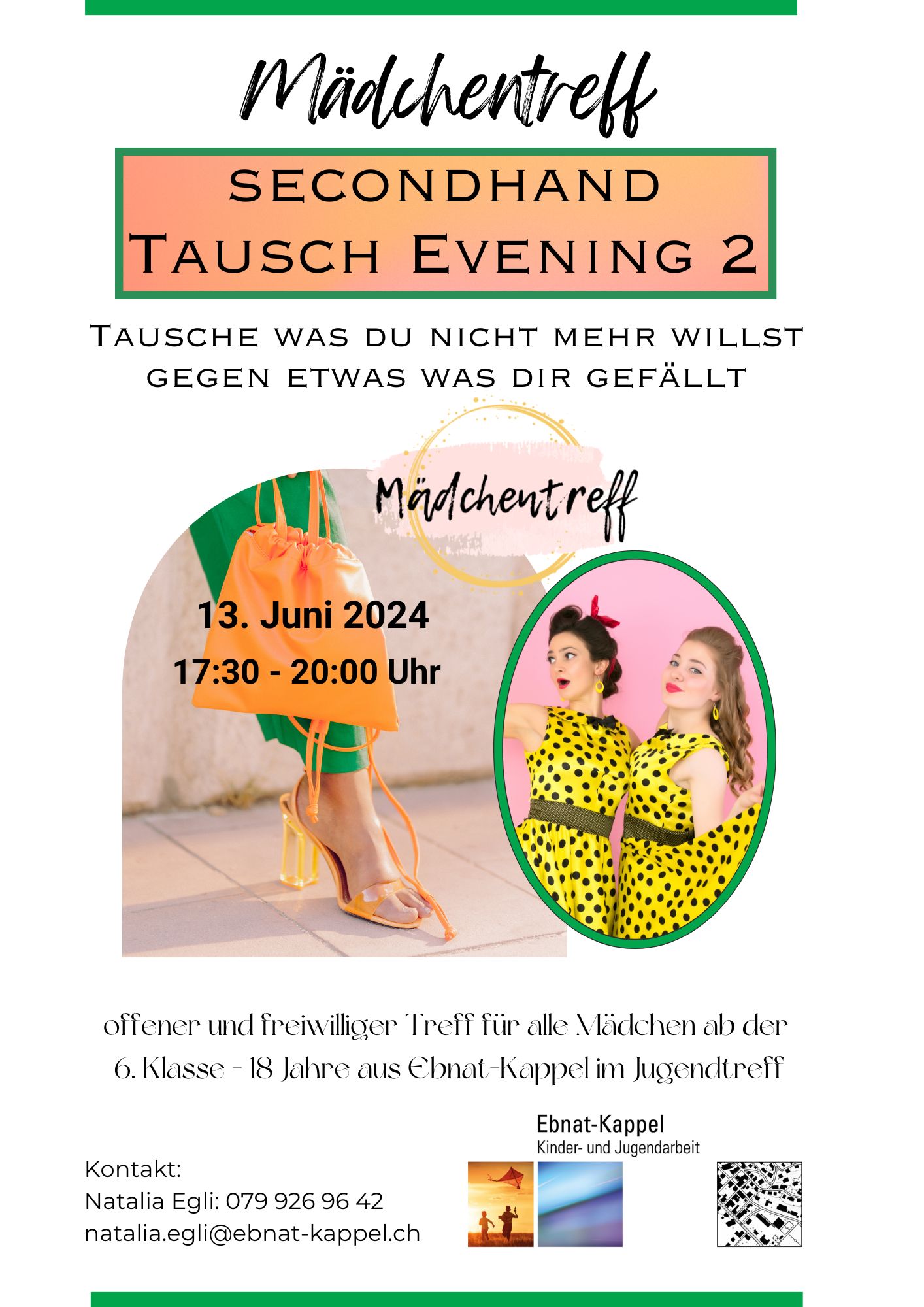 Mehr &uuml;ber den Artikel erfahren M&auml;dchentreff vom 13. Juni 2024