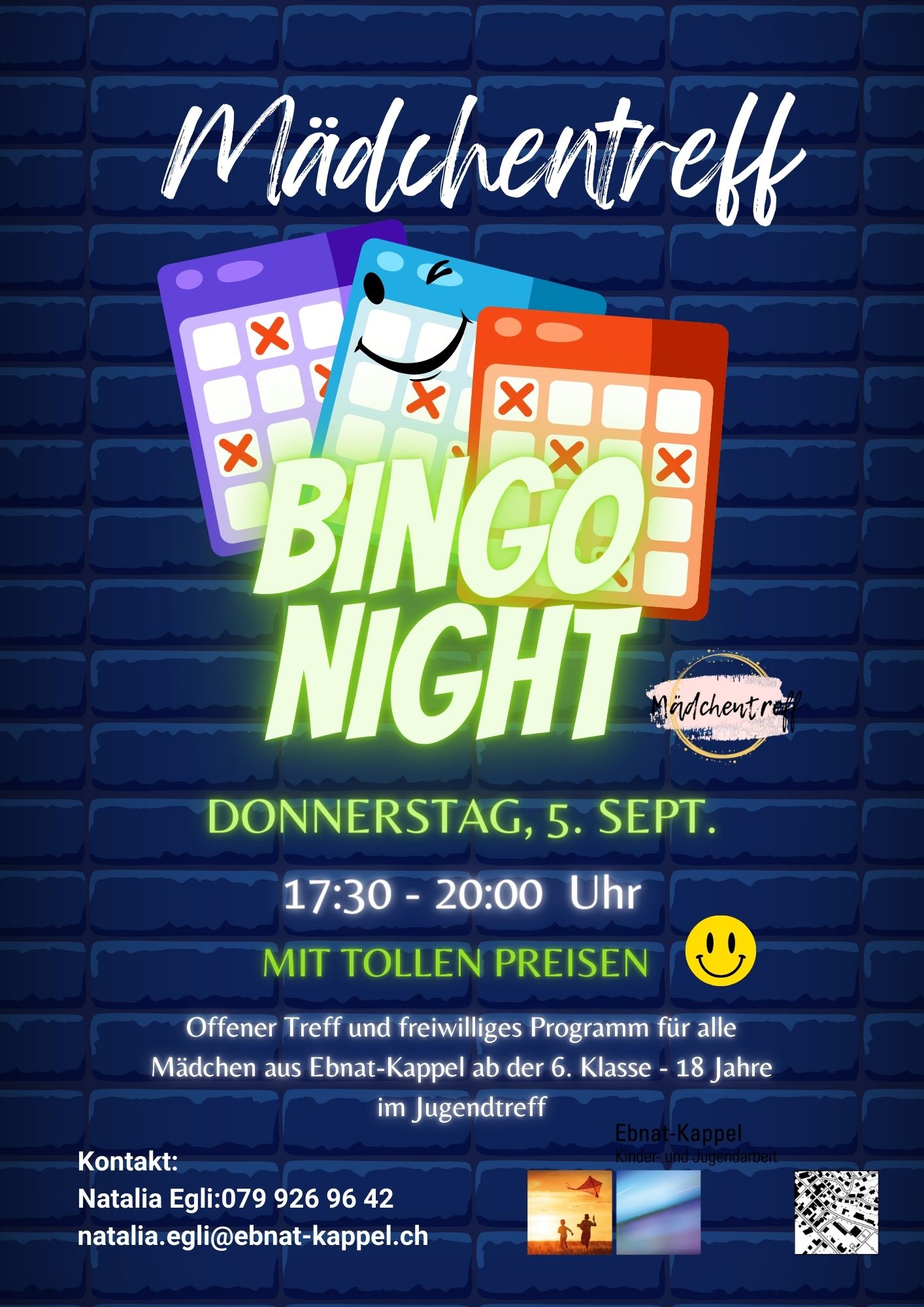 Mehr &uuml;ber den Artikel erfahren M&auml;dchentreff vom 5. Sept. 2024