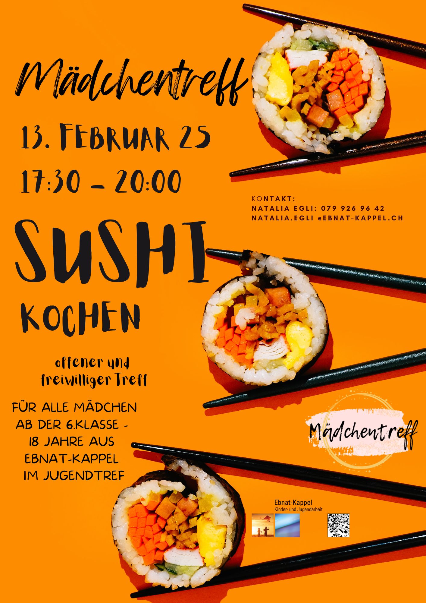 Mehr über den Artikel erfahren Mädchentreff vom 13. Februar 2025