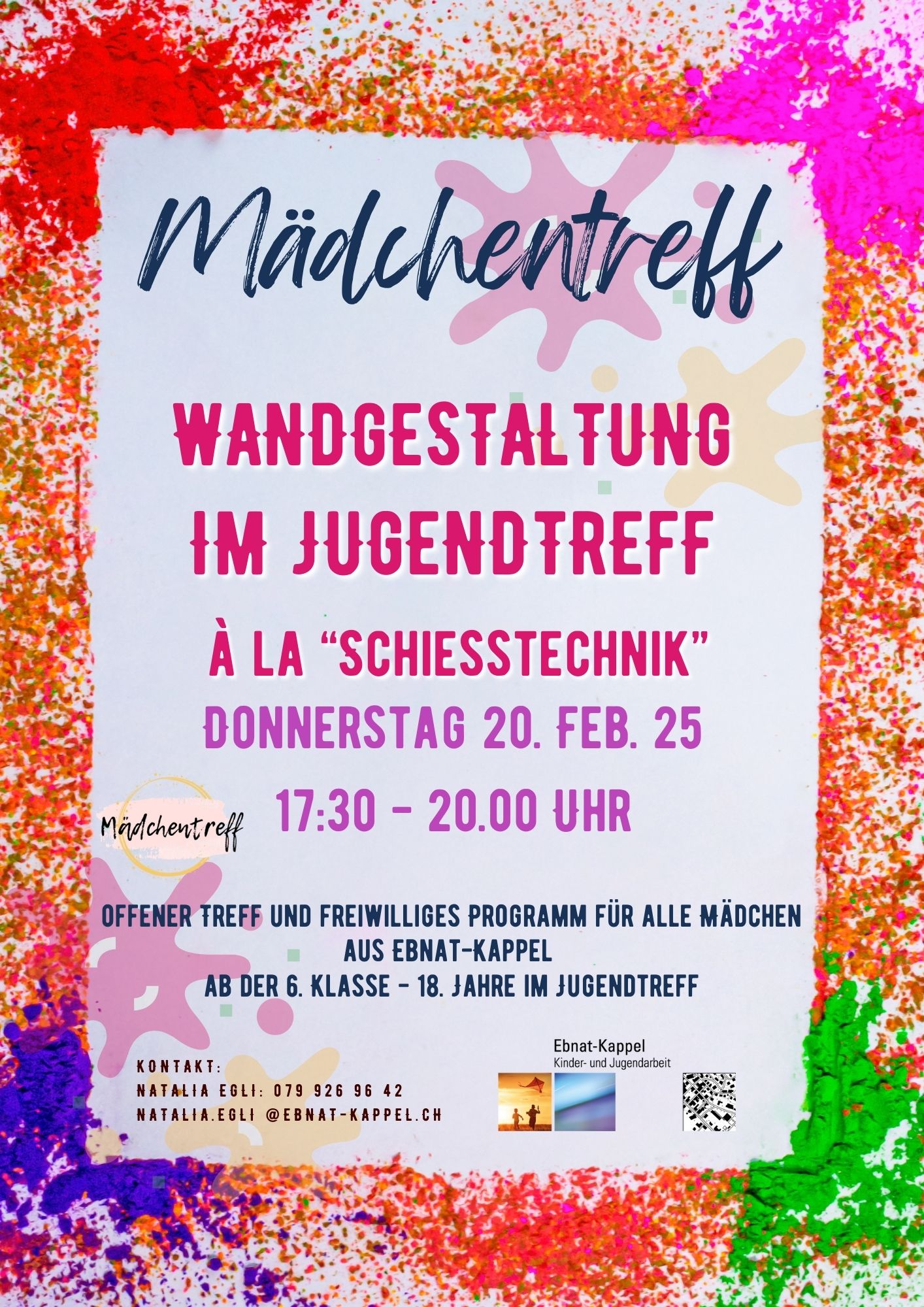 Mehr über den Artikel erfahren Mädchentreff vom 20. Februar 2025
