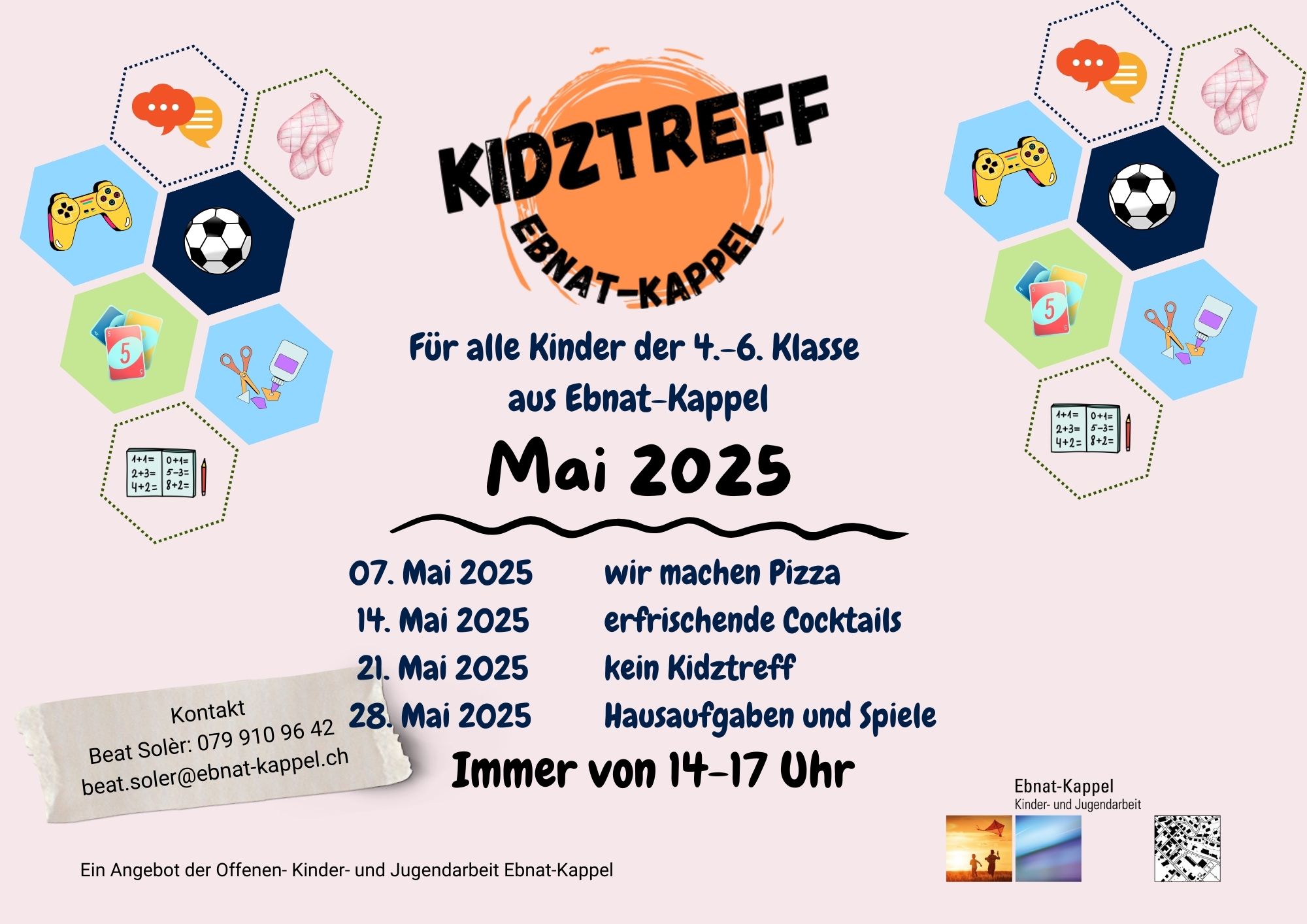 Mehr &uuml;ber den Artikel erfahren Programm Kidztreff Mai 2025