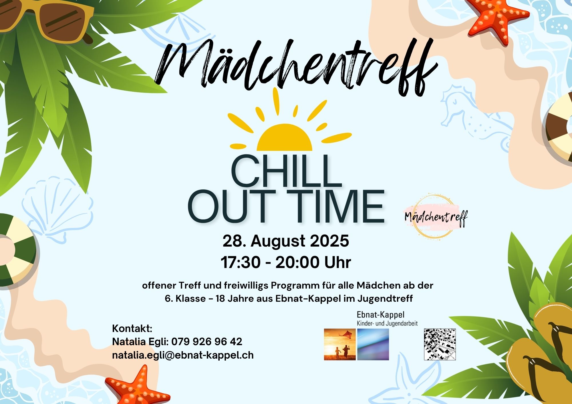 Mehr &uuml;ber den Artikel erfahren M&auml;dchentreff vom 28. August 2025