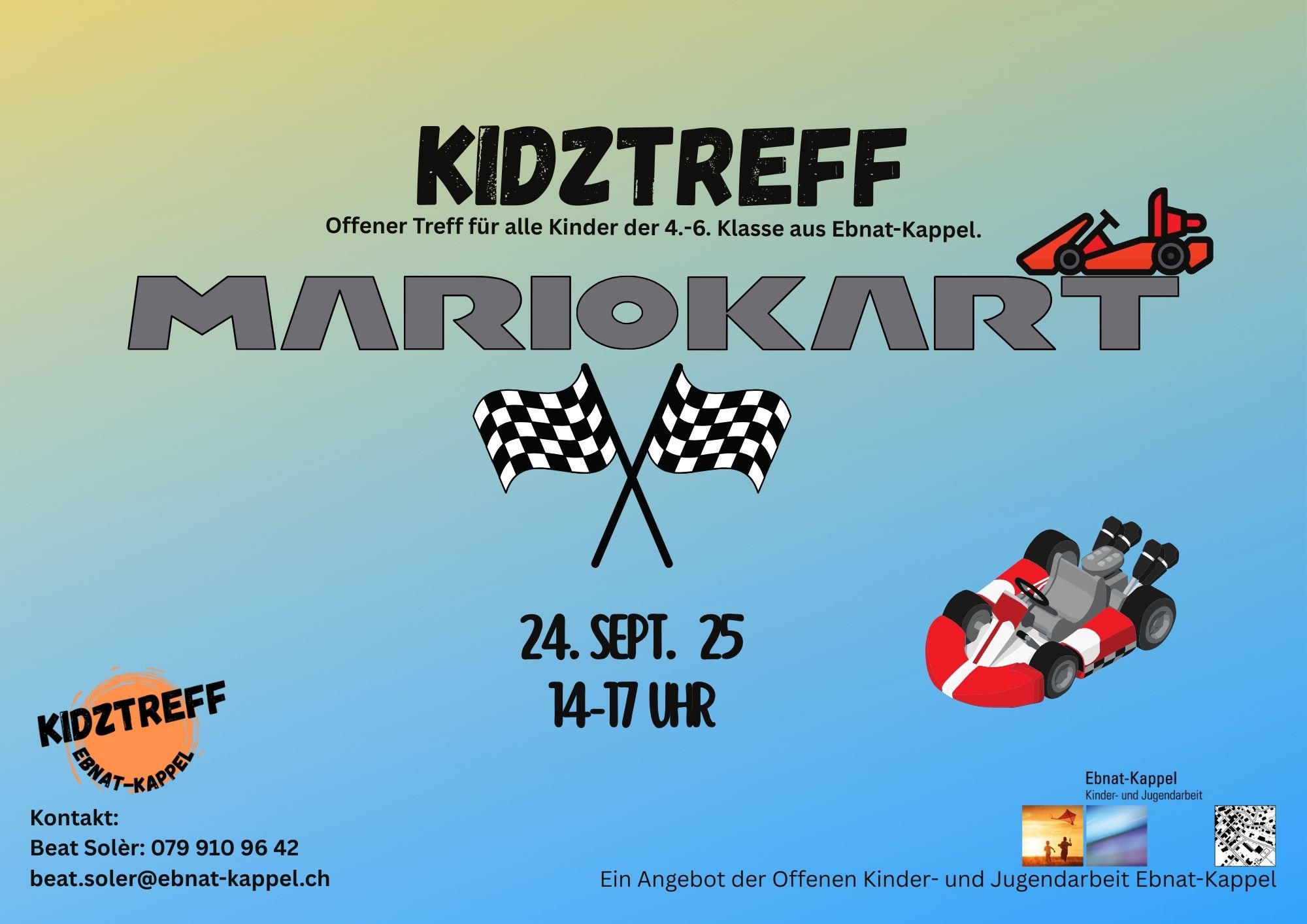 Mehr über den Artikel erfahren Kidztreff vom 24. Sept. 2025