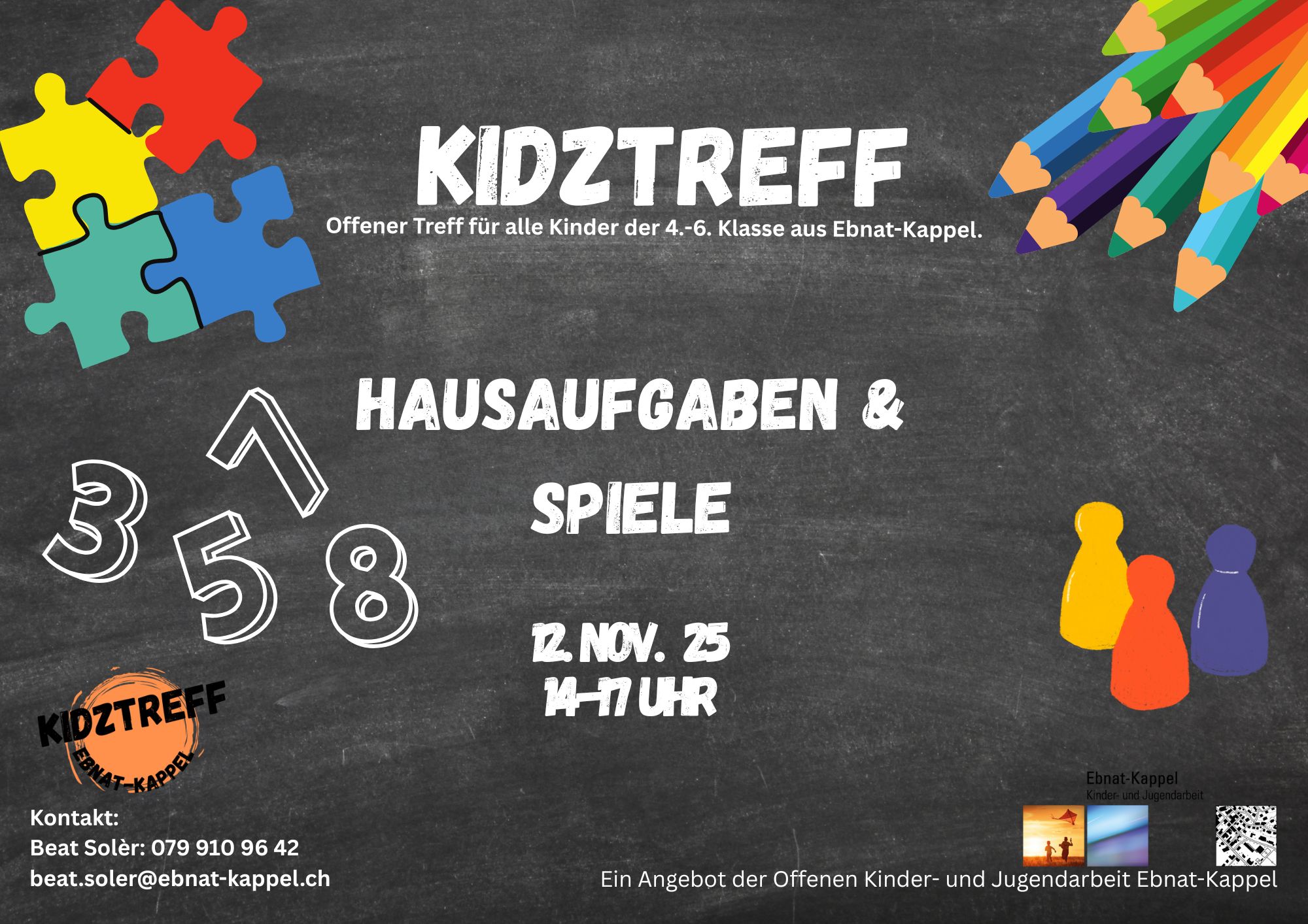Mehr über den Artikel erfahren Kidztreff vom 12. November 2025