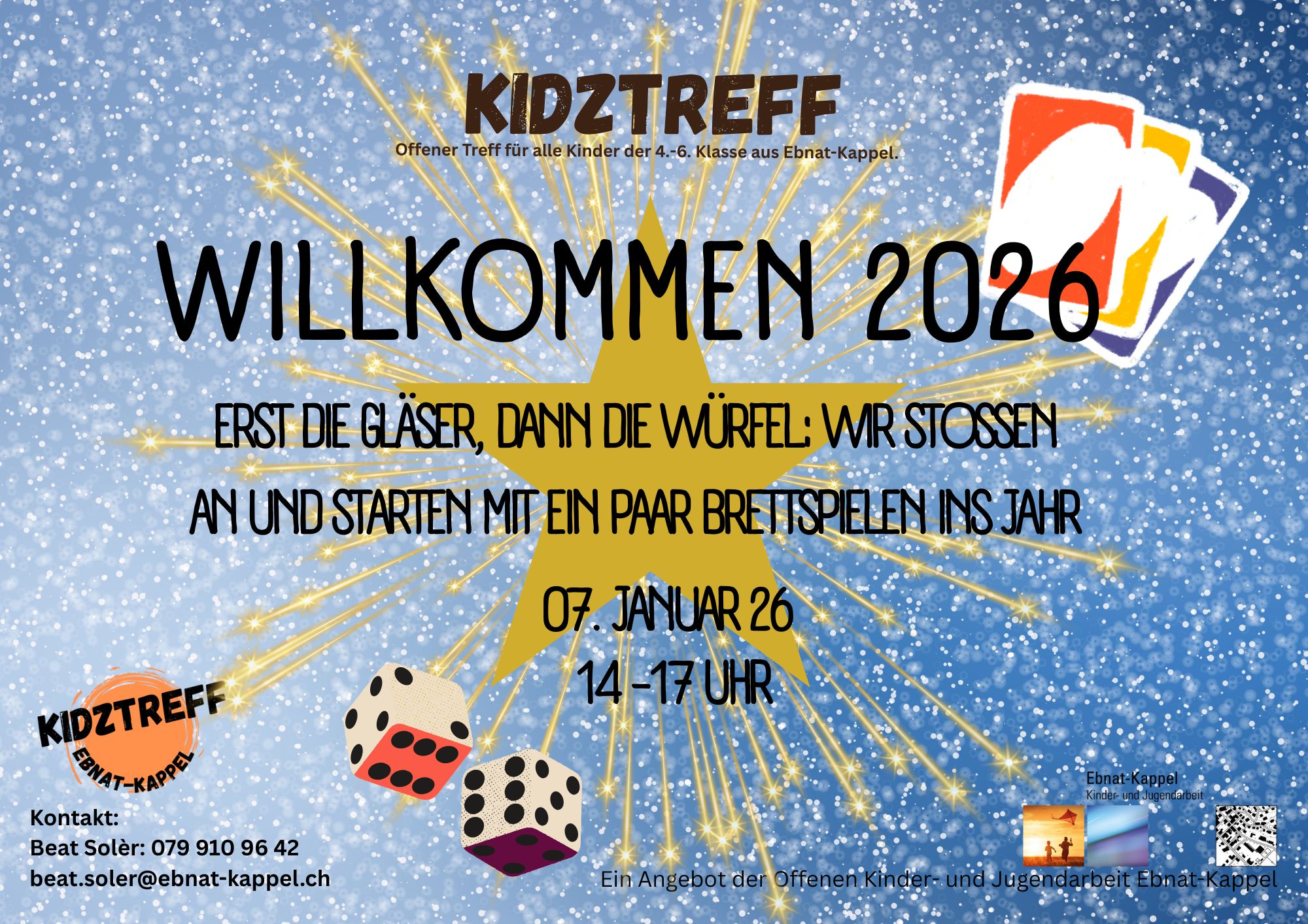 Mehr über den Artikel erfahren Kidztreff vom 07. Januar 2026
