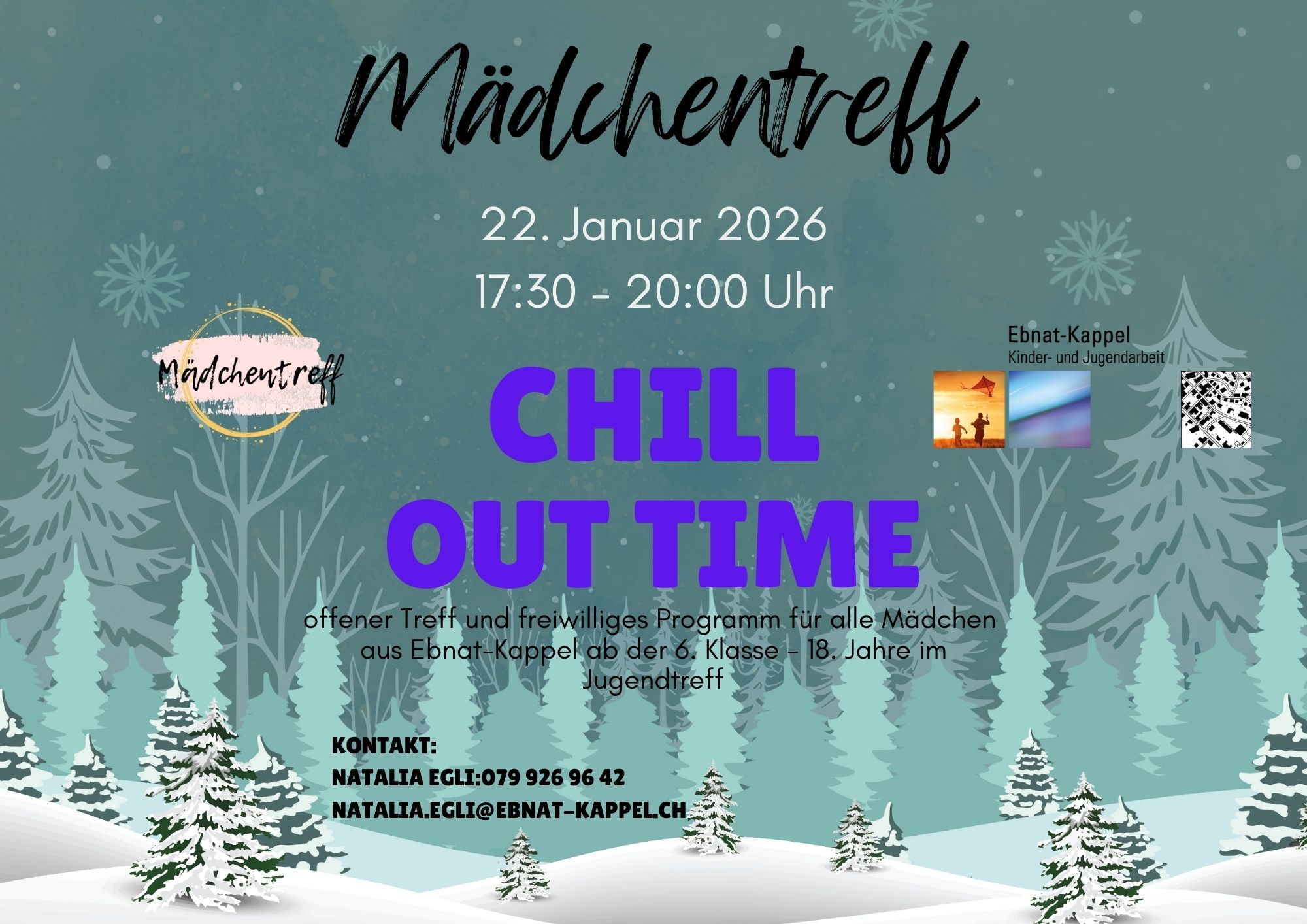 Mehr über den Artikel erfahren Mädchentreff vom 22. Januar 2026