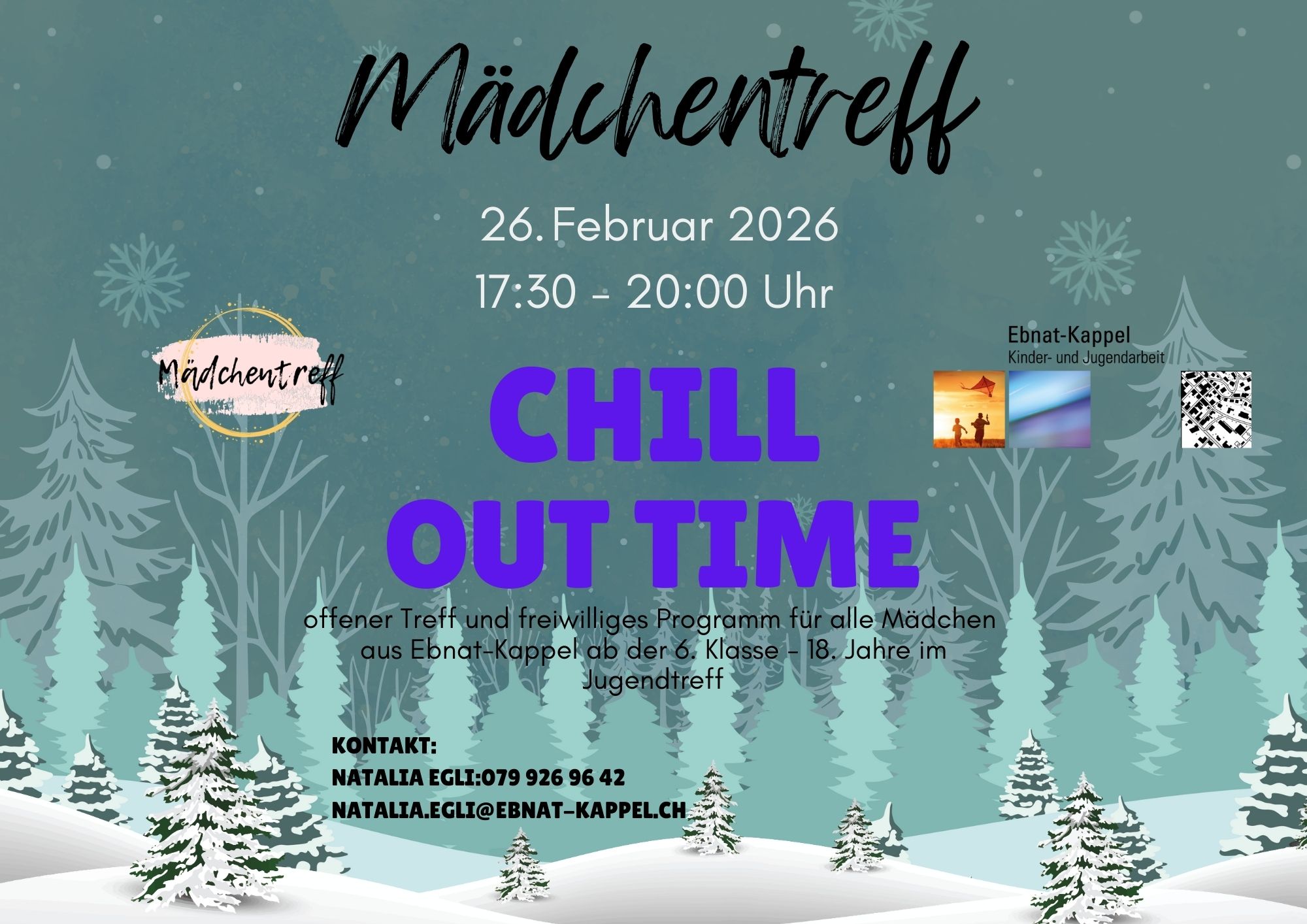Mehr über den Artikel erfahren Mädchentreff vom 26. Februar 2026