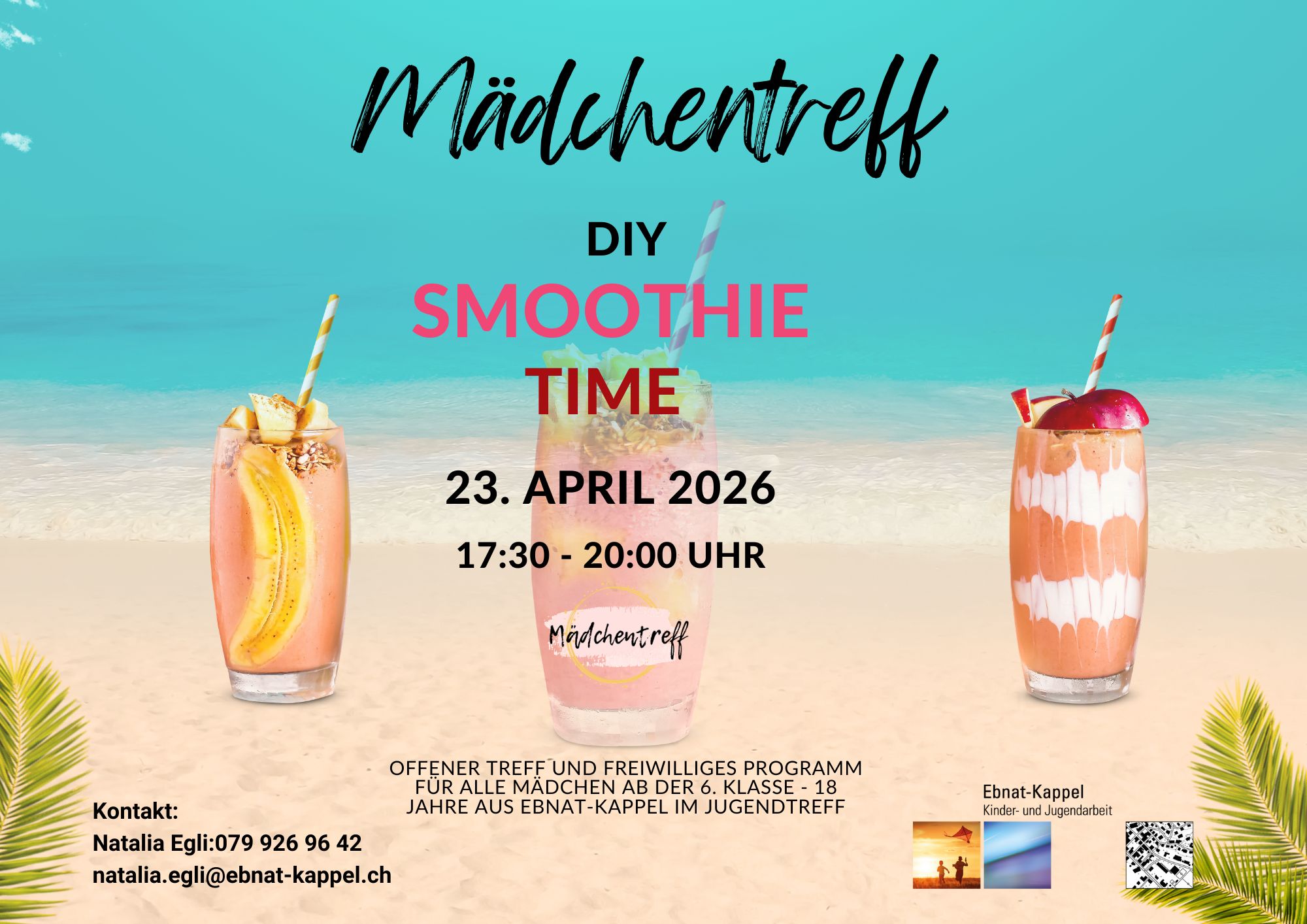 Mehr über den Artikel erfahren Mädchentreff vom 23. April 2026