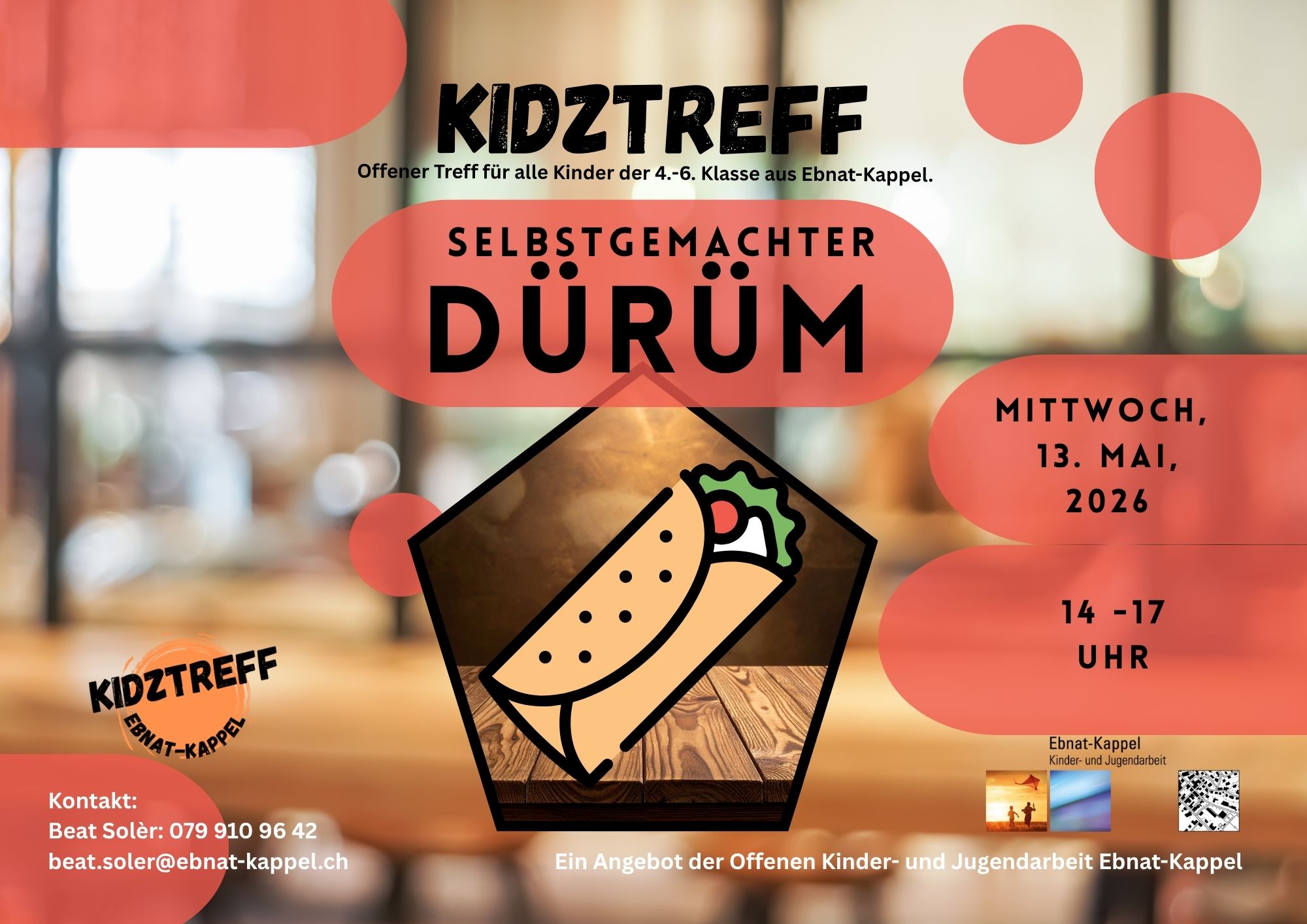 Mehr über den Artikel erfahren Kidztreff vom 13. Mai 2026