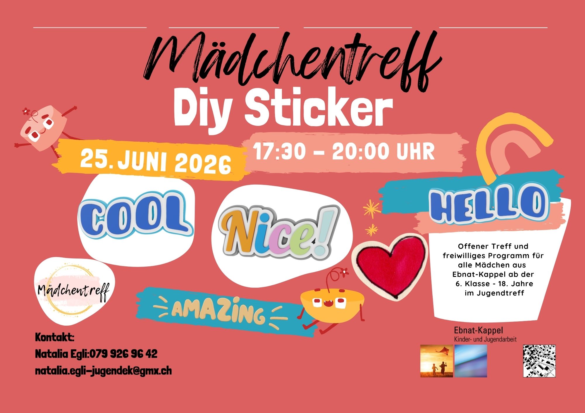 Du betrachtest gerade Mädchentreff vom 25. Juni 2026