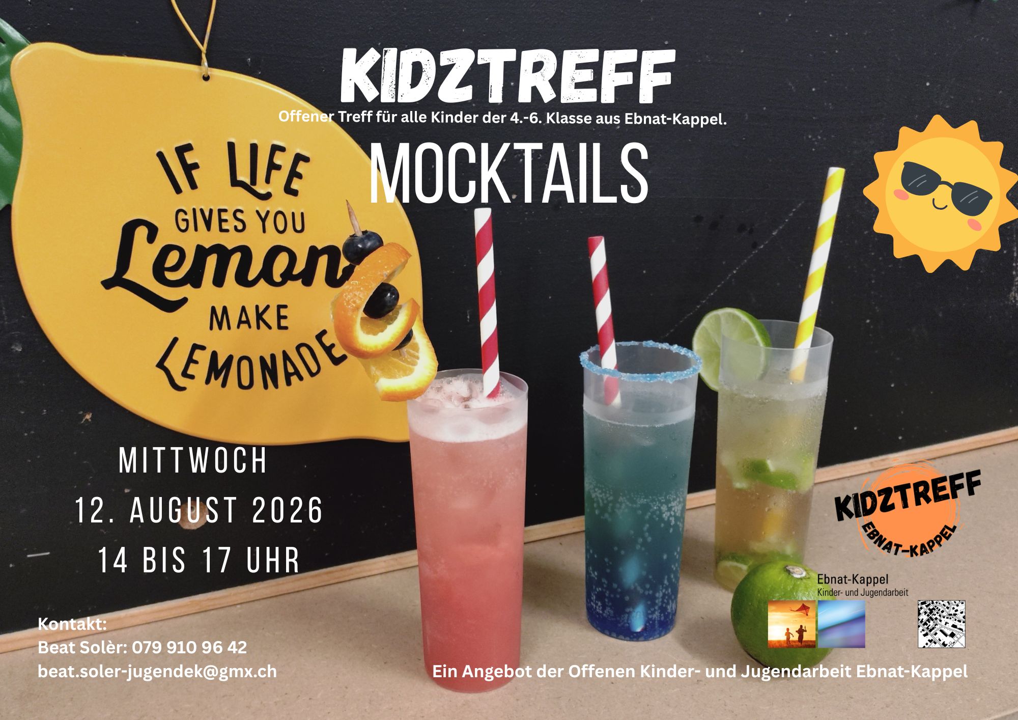 Mehr über den Artikel erfahren Kidztreff vom 12. August 2026